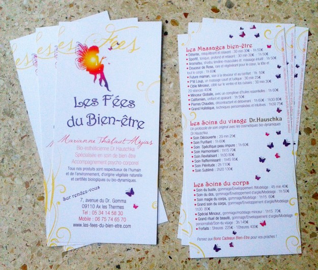 Nouveaux flyers conçus par Studioxine